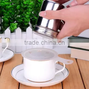 CY182 Stainless Steel Powder Sieve Spray Powder Sugar Sieve Cans Tube Barrel Flour Cooking Tools thumbnail-6