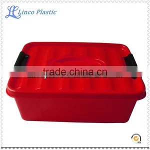 High Quality Plastic Storage Box With Lock and Handle thumbnail-2