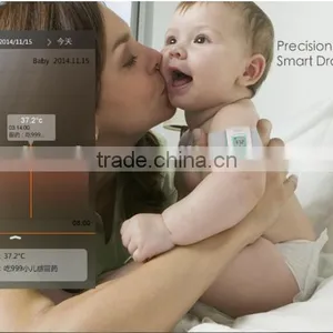 New Bluetooth Smart Thermometer With High Temporature Alarm, Wearable Electric Thermometer for Baby thumbnail-6