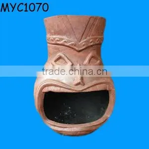 Tiki Chiminea BBQ Oven thumbnail-1