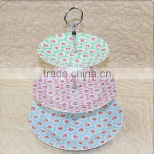 Ceramic 3-layer Cake Plate thumbnail-1