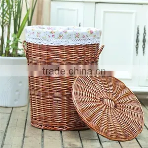 Wicker Laundry Basket & Wicker Big Size Storage Basket for Hotel thumbnail-1