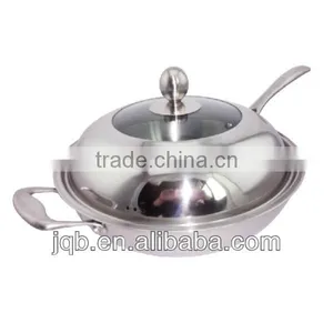 Metal Skillet/ Fry Pan Stainless Steel Skillet thumbnail-1