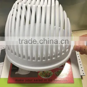 Foodgrade Plastic Salad Maker/Salad Slicer Maker /salad Cutter Bowl for Kitchen thumbnail-1