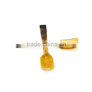 Horn Spoon, Amber Color, 100% Handmade in Vietnam thumbnail-3