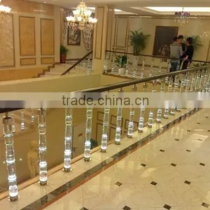 Crystal Staircases Handrails for Hotel Railing thumbnail-1