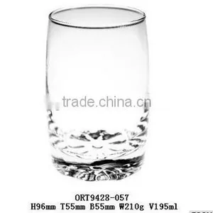 195ml Drinking Tumbler Glass Cup thumbnail-1