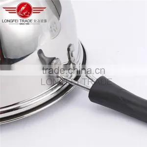 Eco-friendly Stainless Steel Single Handle Milk / Stock Pot/ Milk Cooking Pot thumbnail-4