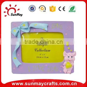 5" Rectangle Polyresin Photo Frame thumbnail-3