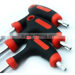 9pcs/set Long Arm Star Torx Allen Hex Key Wrench Spanner Set Hexagon Wrench Set T Type thumbnail-2