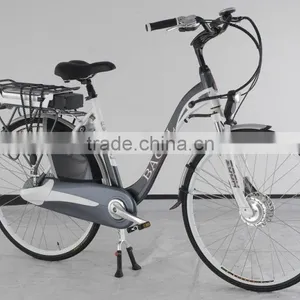700C Aluminum 36V 10AH Electric City Bike With Inner 8-speed Gears thumbnail-1