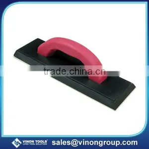 Profssional Grout Rubber Float With Plastic Handle & Back thumbnail-1
