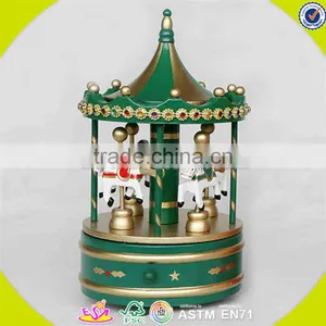 Wholesale Baby Wooden Music Box Gift Christmas Fashion Kids Wooden Music Box Gift Wooden Music Box Gift W07B008C thumbnail-5