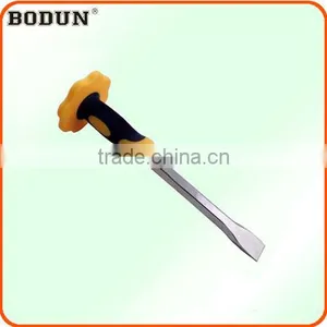 H6008-1 Cold Plated Stone Chisel With Flower Shape Rubber Handle thumbnail-1