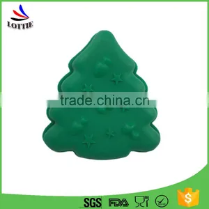 Novelty Green Christmas Tree Shape Eco-Friendly Cake Decorating Tools Silicone Baking Molds thumbnail-2