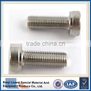 Factory Sell DIN6921 Titanium Hexagon Socket Thin Head Cap Screws With High Quality thumbnail-1