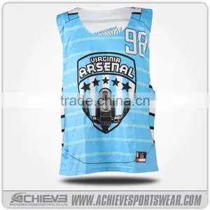 Wholesale Superior Quality no Fading Lacrosse Jerseys for Club thumbnail-4