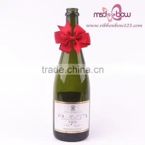 MSD 1"-25mm Grosgrain Ribbon Bow Pre-made Bow for Wine Bottle thumbnail-4
