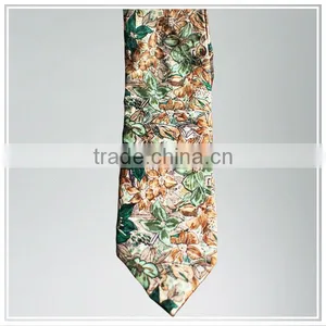 Customize New Pattern Design Digital Printed Silk Tie thumbnail-1