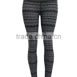 Sexy Highwaist Lady's Fitness Printed Yoga Legging Pants, Yoga Wear thumbnail-2