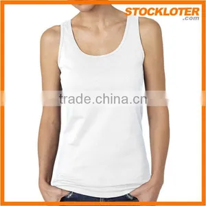 Ladies Patti Deluxe Cotton Racerback Vest Top Stock, 150910Vb thumbnail-1