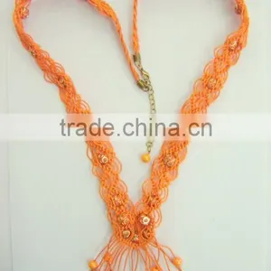 Orange Necklaces thumbnail-1