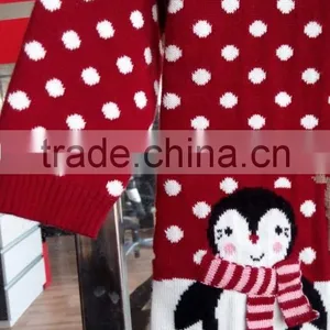 Fashion Winter Long Sleeve Knitted Sweaters Design For Kids(BKNB010) thumbnail-3