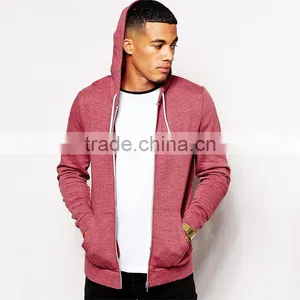 Mens Cheap Bulk Wholesale 100% Cotton Plain Hoodie Black thumbnail-1