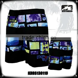 New Fashion Short 100% Polyester Printed Board Shorts thumbnail-1