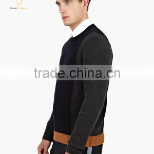Lastest Knitted Mens Cashmere Wool Sweaters Mens Cashmere Jumpers thumbnail-2