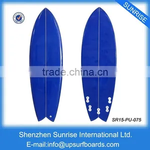 Wholesale PU Foam Surfboard Fish Tail Surfboard Cheap Surfboards Price thumbnail-1