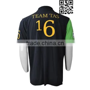 BSCI Garment Industry High Quality Two Color Golf Polo Shirt thumbnail-5