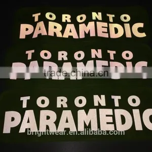 Heat Transfer Printed Reflective Logo on Patch Which Used on Safety Clothing thumbnail-4