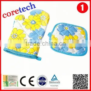 Anti-heat Soft Fireproof Oven Mitten Factory thumbnail-1