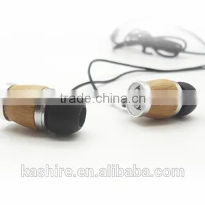 Best Selling Economical Cute Wooden Ear Phone thumbnail-3