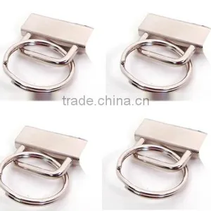 1 1/4" Key Fob Hardware With Split Ring thumbnail-1
