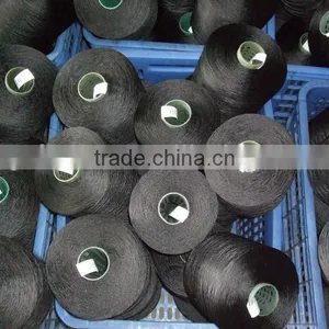 BLACK ,100% High Tenacity Polyester Twisted Filament Yarn thumbnail-1