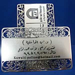 New York High Grade Metal Card VIP Card Business Card Membership Card Creative Card Special Shaped Card Production thumbnail-3