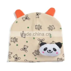 2016 Newest Korea Style 100%cotton Cute Boys&girls Baby Beanie Hat Baby Bonnet With Animal Head on thumbnail-5