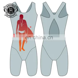 Girl's One Piece Tight Swimsuit thumbnail-2