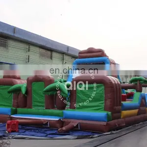 Cheap Inflatable Animal Jungle Obstacle Course for Kids thumbnail-4