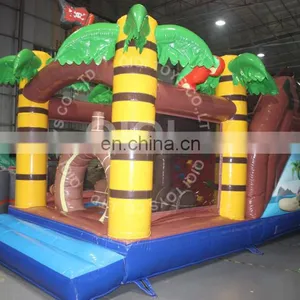 Cheap Price Kids/adult Challenge Jungle Inflatable Obstacle Course for Sale thumbnail-2