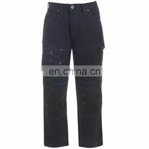 Navy Cargo Pants/High Quality Cotton Work Trousers,cargo Pants/workwear/sn thumbnail-1