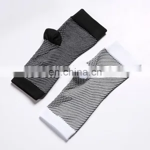 Copper Compression Recovery Foot Sleeves Plantar Fasciitis Support Socks#YLW-03 thumbnail-6