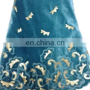 New Arrival Beautiful Embroidery African George Fabric(PVG14001) George Lace With Sequins thumbnail-4