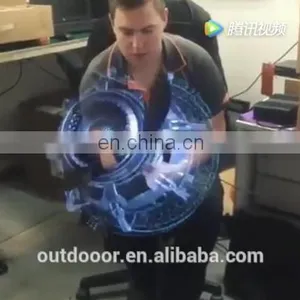New Products Factory Wifi in Stock Hologram Led Fan Interactive Projector 3d Holographic Display 3d Hologram Advertising Fan thumbnail-4