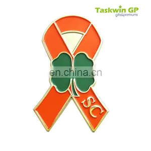 Custimized Cheap Pin Badge Soft Enamel Design for Sale/custom Metal Scarf Design Lapel Pin thumbnail-2