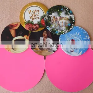 2016 Round Silicone Placemat Tea Cup Coaster thumbnail-5