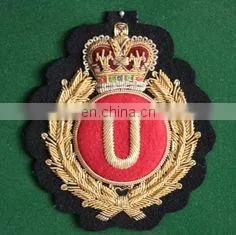 Hand Embroidery Family Crest Blazer Badge EB-148 thumbnail-1