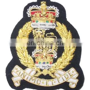 Hand Made Embroidery Blazer Badges of Pakistan Manufactory thumbnail-1